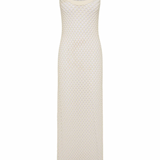 Illaria Crochet Dress - Cream
