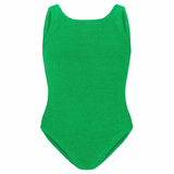Kids Square Neck Swim - Emerald