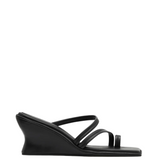 Soft Strap Contour Wedge - Black