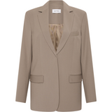 Relaxed Tailored Blazer - Taupe