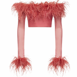 Lame Plumage Top - Terre Rogue