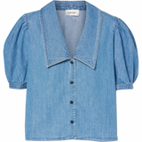 Denim Sailor Blouse - Starlet