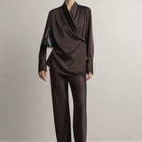 Myrna Bias Pant - Bistre