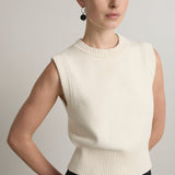 A.Emery The Beata Vest Creme 3