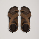 Jalen Sandal - Chestnut Suede