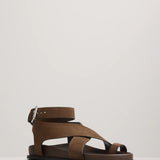 Jalen Sandal - Chestnut Suede