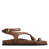 The Jalen Slim Sandal - Cognac