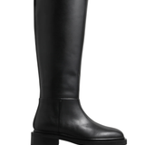 The Jude Knee High Boot - Black