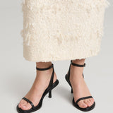 A.Emery The York Heeled Sandal Black 2