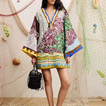 Alémais Alita Mini Dress Abstract Print