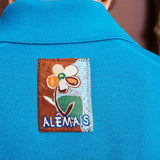 Claudia Azure Knit Polo