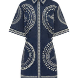 Oceane Mini Dress - Navy / PRE-ORDER SHIPPING MID FEB 25