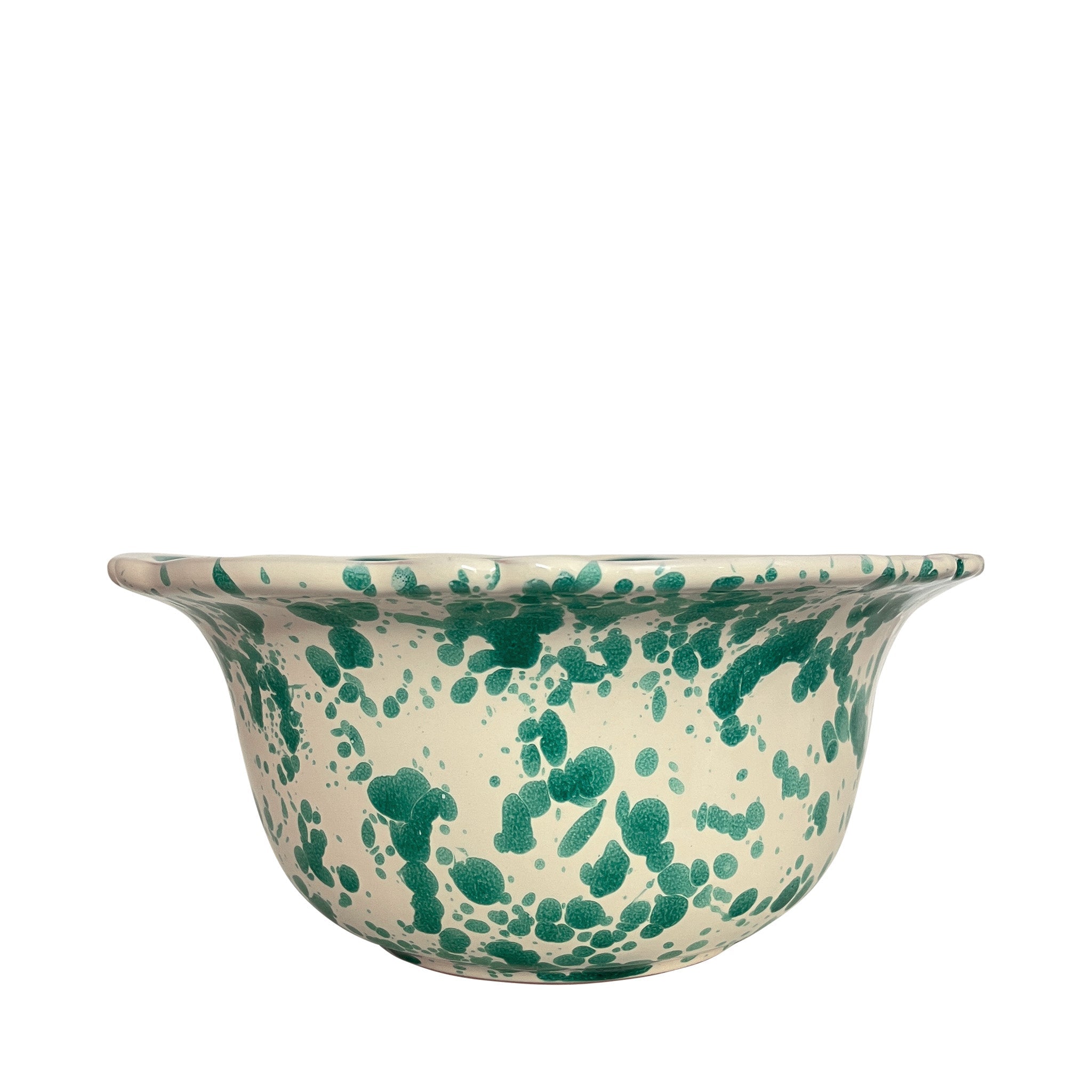Alex and Trahanas Cavolo Ceramic Serving Bowl Sea Foam Green
