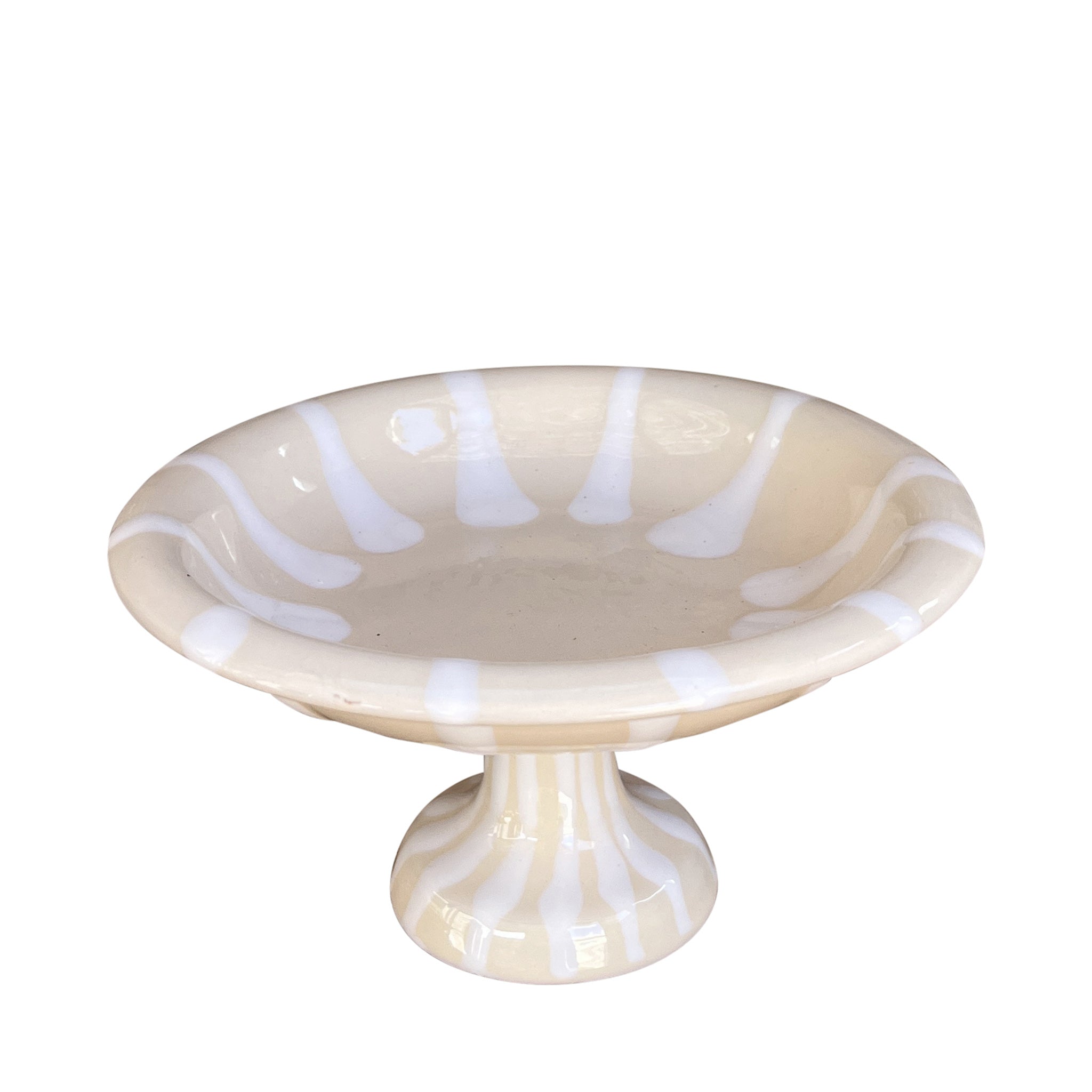 Alex and Trahanas Crema Aperitivo Bowl Stand Cream