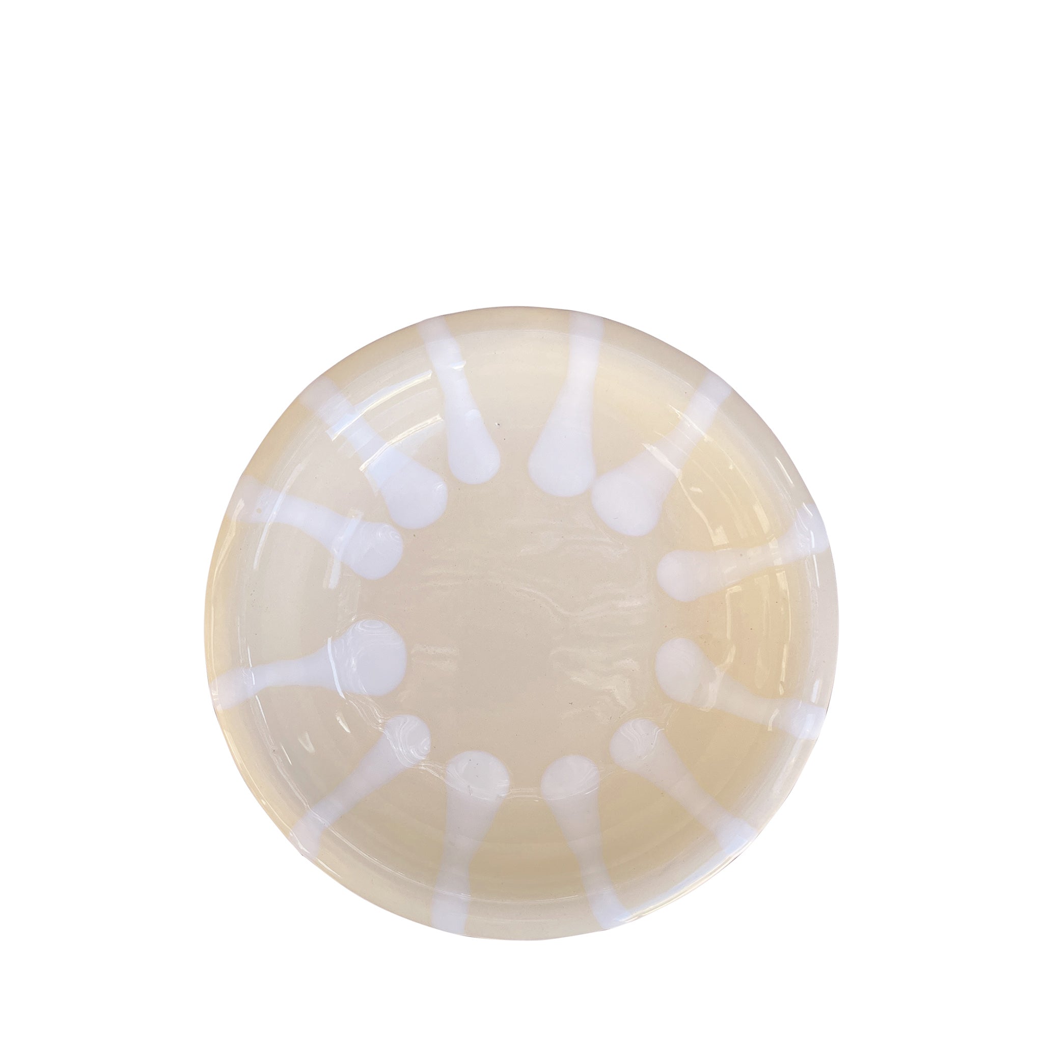 Alex and Trahanas Crema Aperitivo Bowl Stand Cream