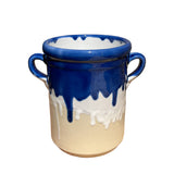 Alex and Trahanas Dal Mare Ceramic Wine Cooler Blue Cream