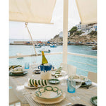 Alex and Trahanas Dal Mare Ceramic Wine Cooler Blue Cream