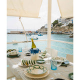 Alex and Trahanas Dal Mare Ceramic Wine Cooler Blue Cream