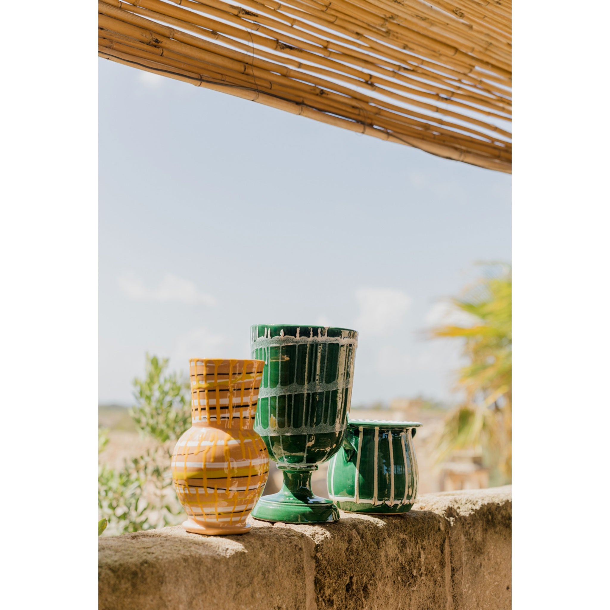 Alex and Trahanas Frutti Ceramic Vase Multi