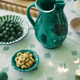 Alex and Trahanas Giardino Ceramic Water Jug Sea Green