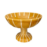 Alex and Trahanas Lido Ceramic Fruit Bowl Stand Honey
