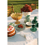Alex and Trahanas Lido Ceramic Fruit Bowl Stand Honey