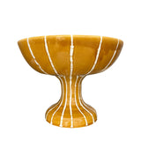 Alex and Trahanas Lido Ceramic Fruit Bowl Stand Honey
