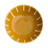 Alex and Trahanas Lido Ceramic Fruit Bowl Stand Honey