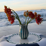 Alex and Trahanas Lido Piccolo Vase Sea Green
