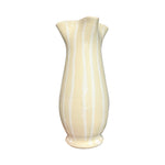 Alex and Trahanas Lido Pinch Vase Crema