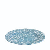 Alex and Trahanas Schizzato Ceramic Oval Platter Blu e Bianco