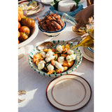 Alex and Trahanas Seaside Salad Bowl Sea Green