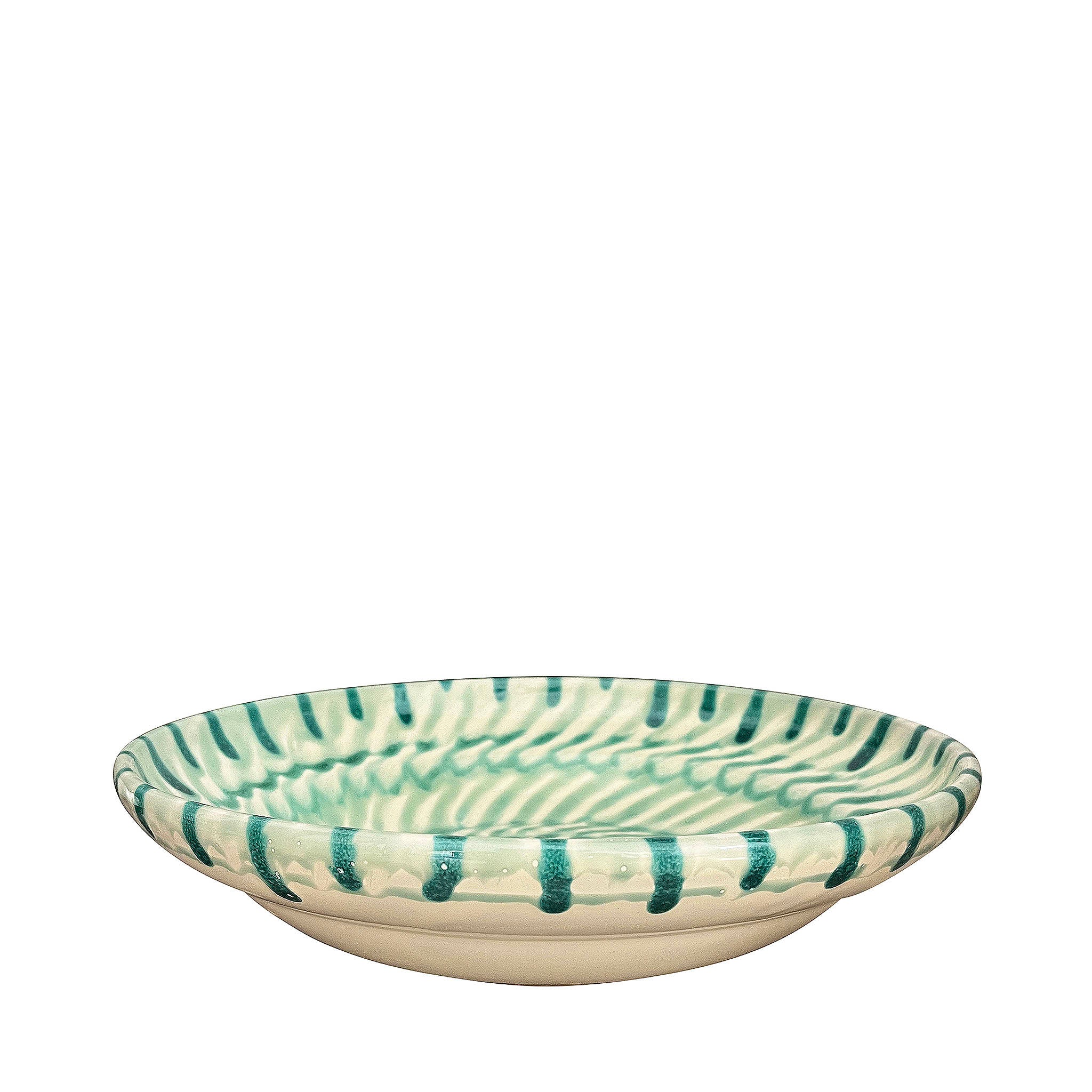 Alex and Trahanas Seaside Salad Bowl Sea Green