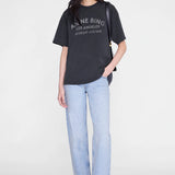 Cade Tee Melrose Stencil - Washed Black