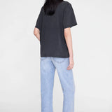 Cade Tee Melrose Stencil - Washed Black