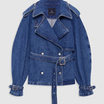 Anine Bing Pascale Trench Clean Indigo