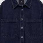 Anine Bing Samy Shirt Unwashed Blue
