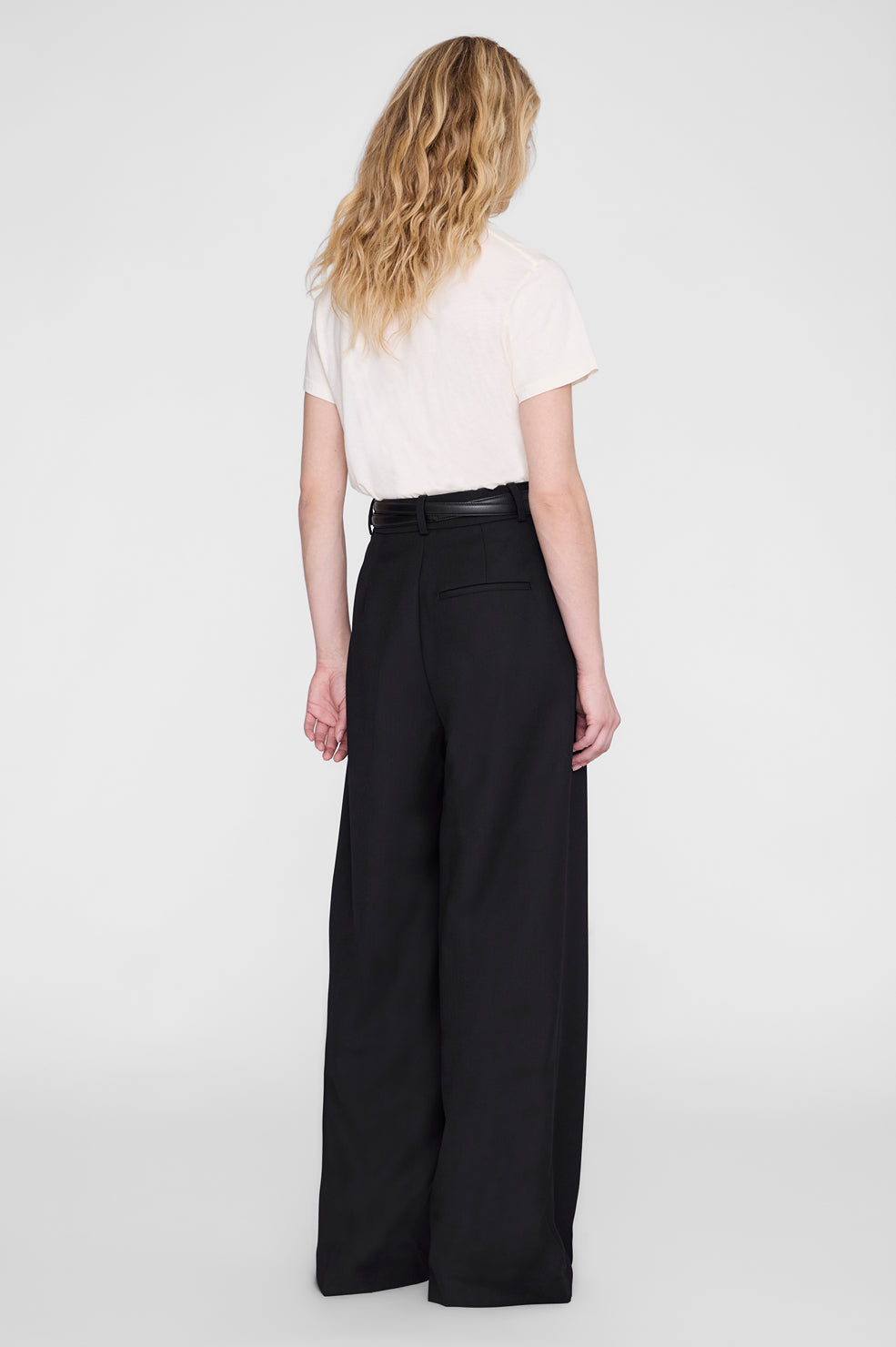 Anine Bing Shelley Tee Ecru