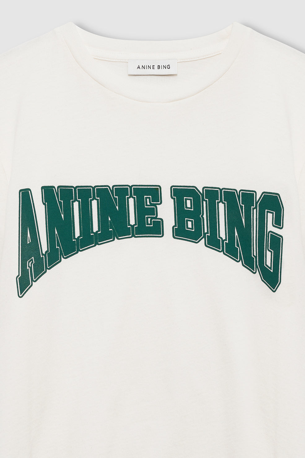 Anine Bing Shelley Tee Ecru