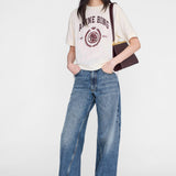 The Jaylin Tee Collegiate – Cream