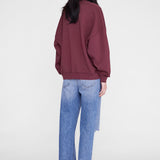 The Miles Sweatshirt Letterman – Fig