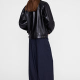 The Rory Jacket – Black Recycled Leather