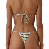 Beach Week Adjustable Bikini Bottom Sorbet Stripe