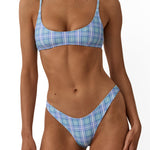 Beach Week High Hip Bikini Bottom Cove Check