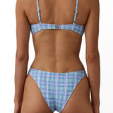 Beach Week High Hip Bikini Bottom Cove Check