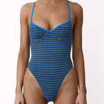 Beach Week Underwire One Piece Lagoon