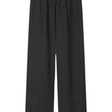 Ease Trouser - Mono Stripe