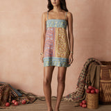 Boteh Caravane Mini Dress Mesa Patchwork