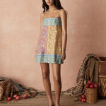 Boteh Caravane Mini Dress Mesa Patchwork