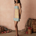 Boteh Caravane Mini Dress Mesa Patchwork